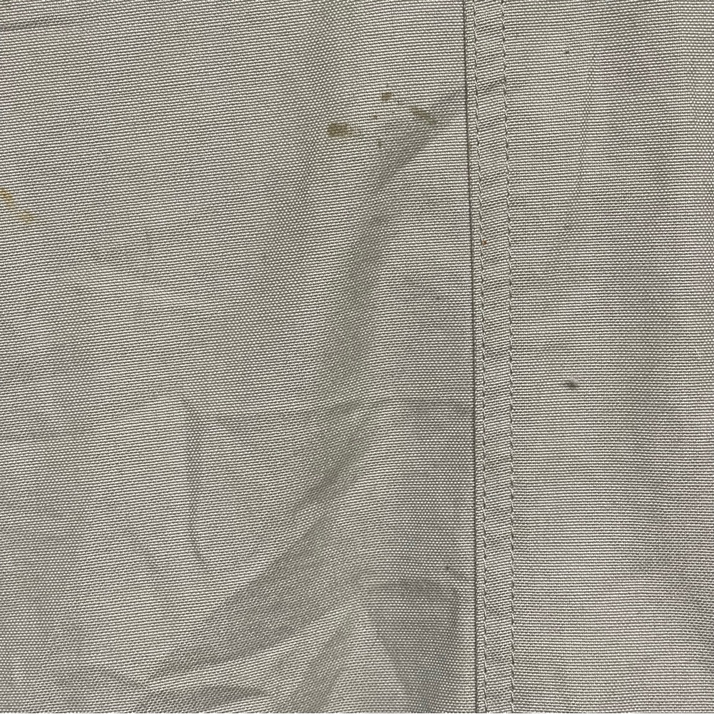 Lands’ End Tan Field Jacket Coat Corduroy Collar Plaid Lined Men’s XL 46–48 - Picture 9 of 12